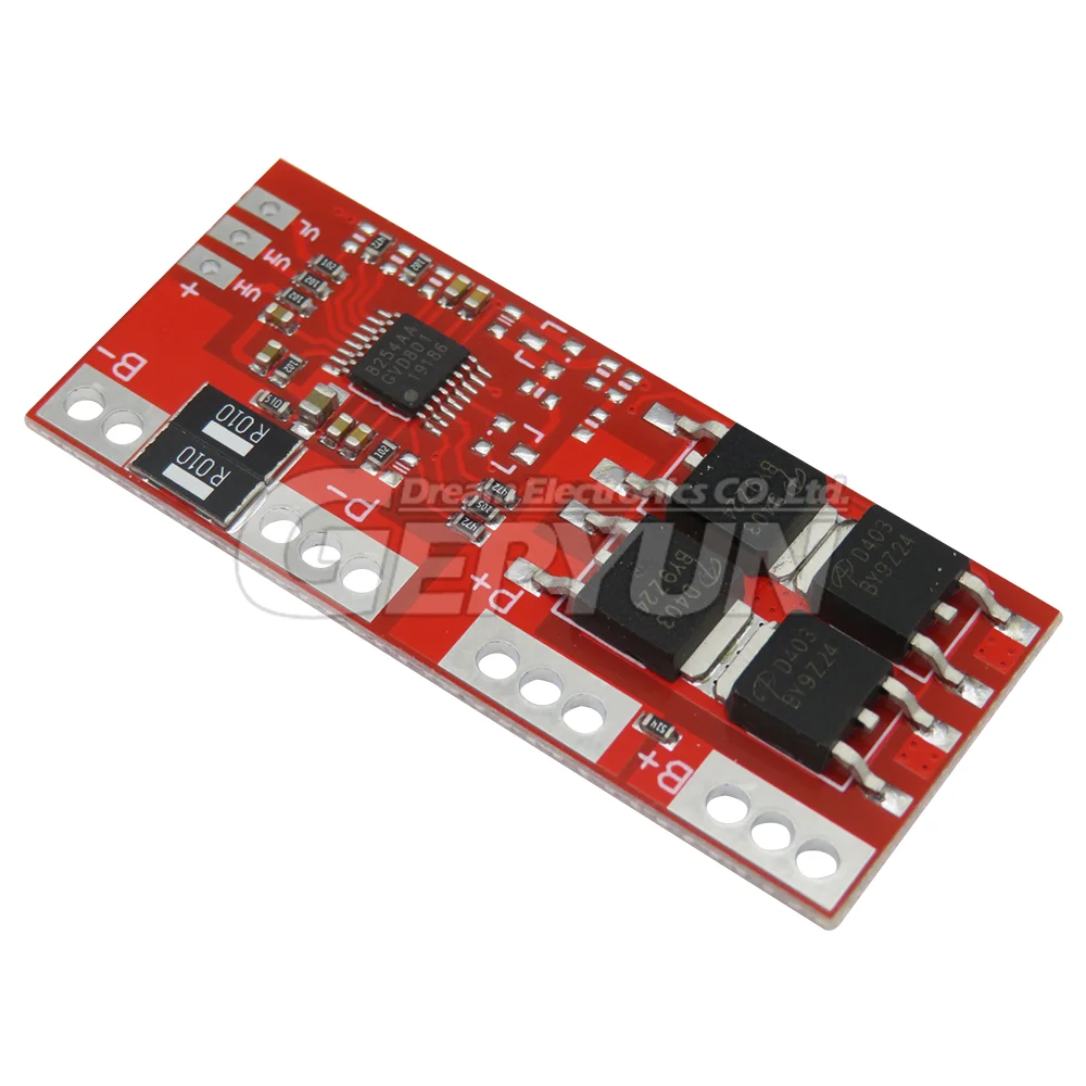 3S 30A Max 12.6V Li-ion Lithium Battery 18650 Charger Board PCB Short Circuit Overcharge Overcurrent Protection BMS Module