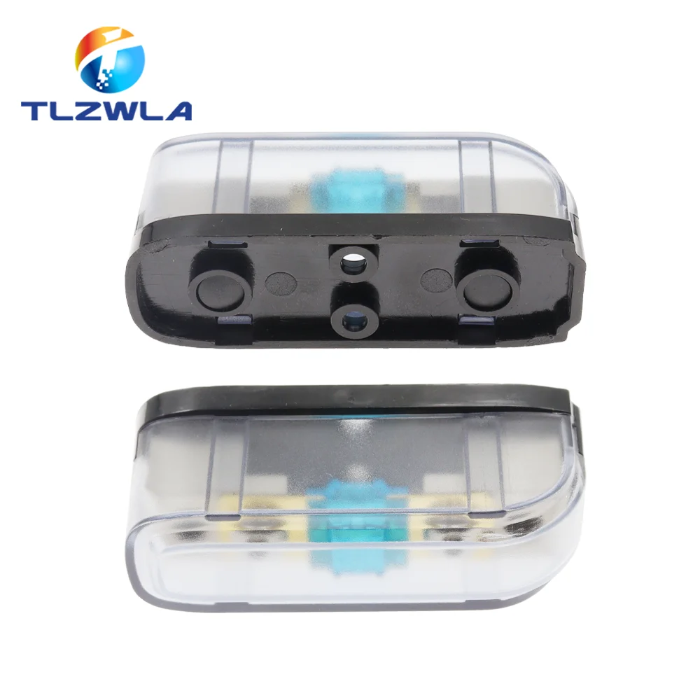 1Set Car Audio Auto Mini ANL AFS Car Fuse Holder Block with Fuse 20A 30A 40A 50A 60A 80A 100A 150A 200 MINI ANL 32V Good Quality