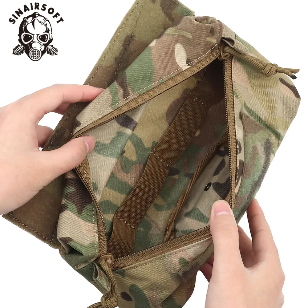 Tactical Abdominal Dump Drop Pouch, Mini Dangler, Saco De Armazenamento IFAK EDC, Saco de cintura para FCPC V5 MK3 JPC AVS Colete Transportadora De Placa