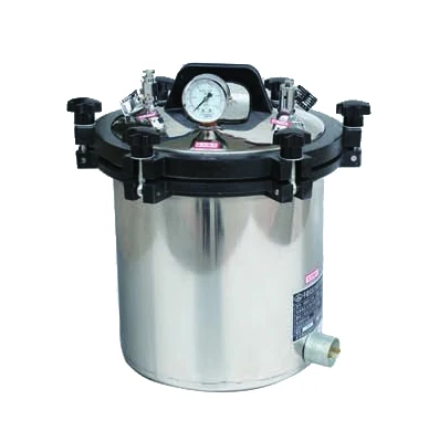 

24L Portable Autoclave Sterilizer Laboratory Medical High Pressure Steam Sterilizer
