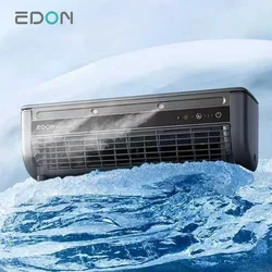 Kitchen air conditioner 2025new model cooling wall fan large wind force charging fan home use table standing remote control