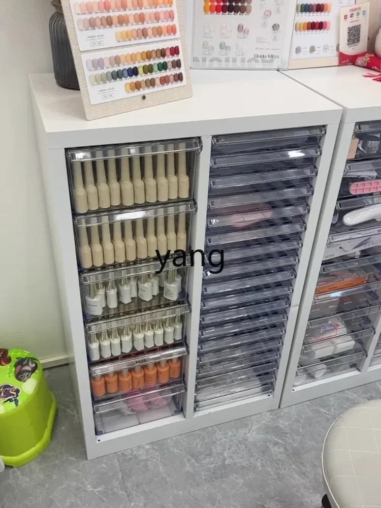 LH Nail Salon Display Cabinet Storage Office File Cabinet Drawer Nail Polish Storage Cabinet
