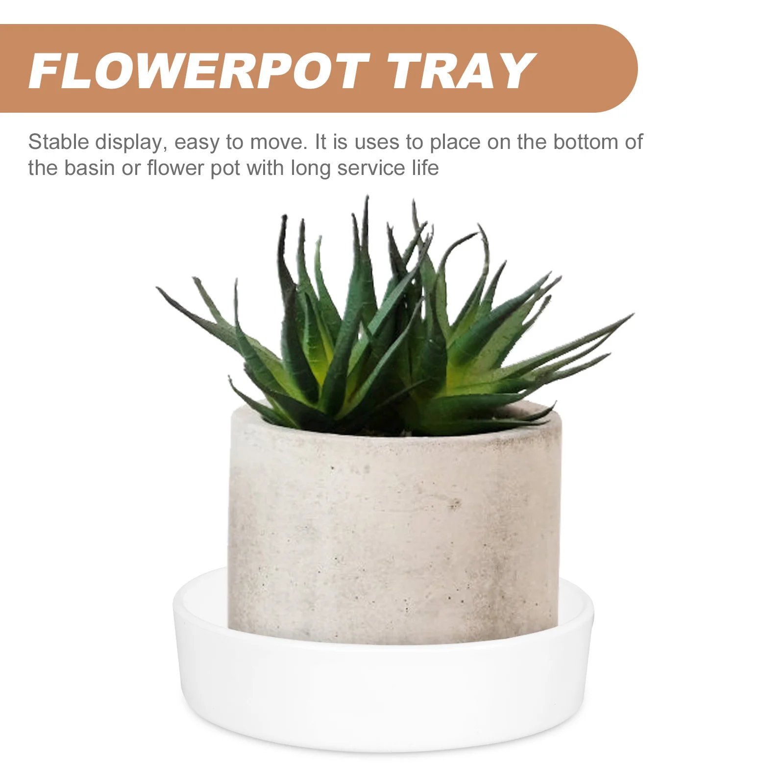 

8pcs Flowerpot Bottom Trays Plastic Round Base For Garden Balcony Indoor Outdoor Use Succulent Pot Tray Gardening Water Plate