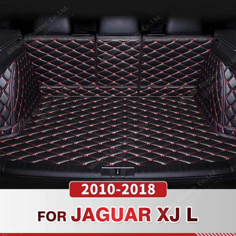 

Автомобильный коврик для багажника с полным покрытием для Jaguar XJ L 2010-2018 17 16 15 14 13 12 11, автомобильный коврик для багажника, аксессуары для защиты интерьера