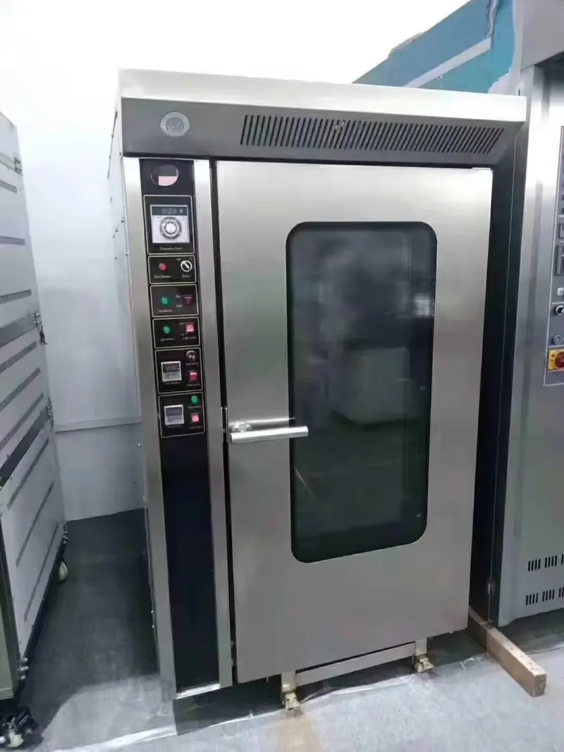 Custom 12-Tray High Capacity Electric Rotary Oven,Convection Type for Croissant Cake Biscuit Bakery Restaurant Hotel Home
