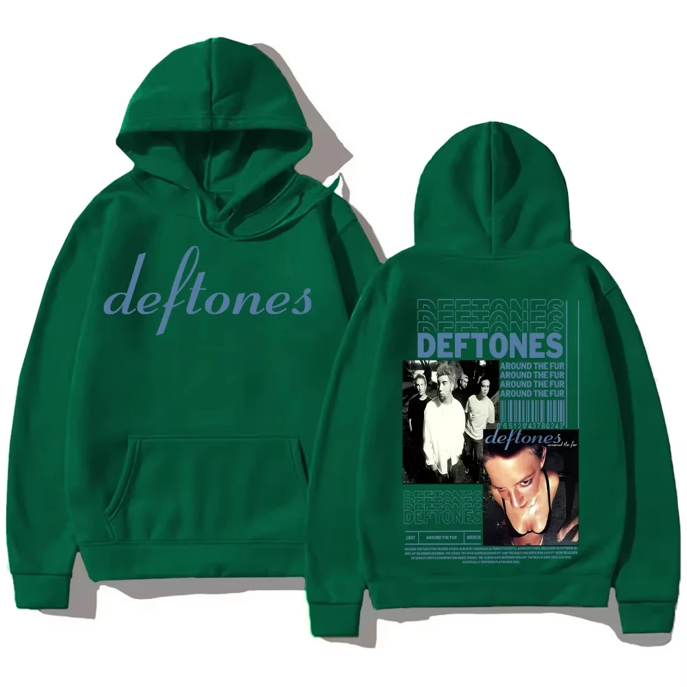 

Толстовка Deftones вокруг меха, одежда с принтом альбома, мужской классический пуловер в стиле Харадзюку, готическая эстетичная толстовка с капюшоном для женщин и мужчин, толстовка Y2K