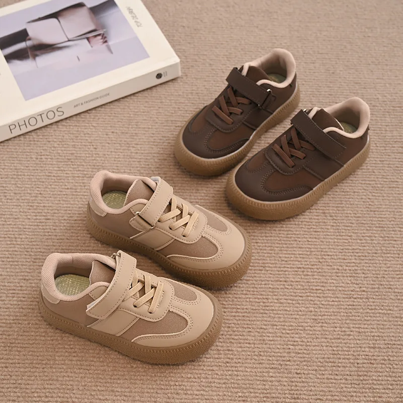 2026 Spring New Kid's Casual Shoes Boy's Forrest Gump Shoes Girl's Fashion Board Shoes Children's Soft Lightweight Sneakers