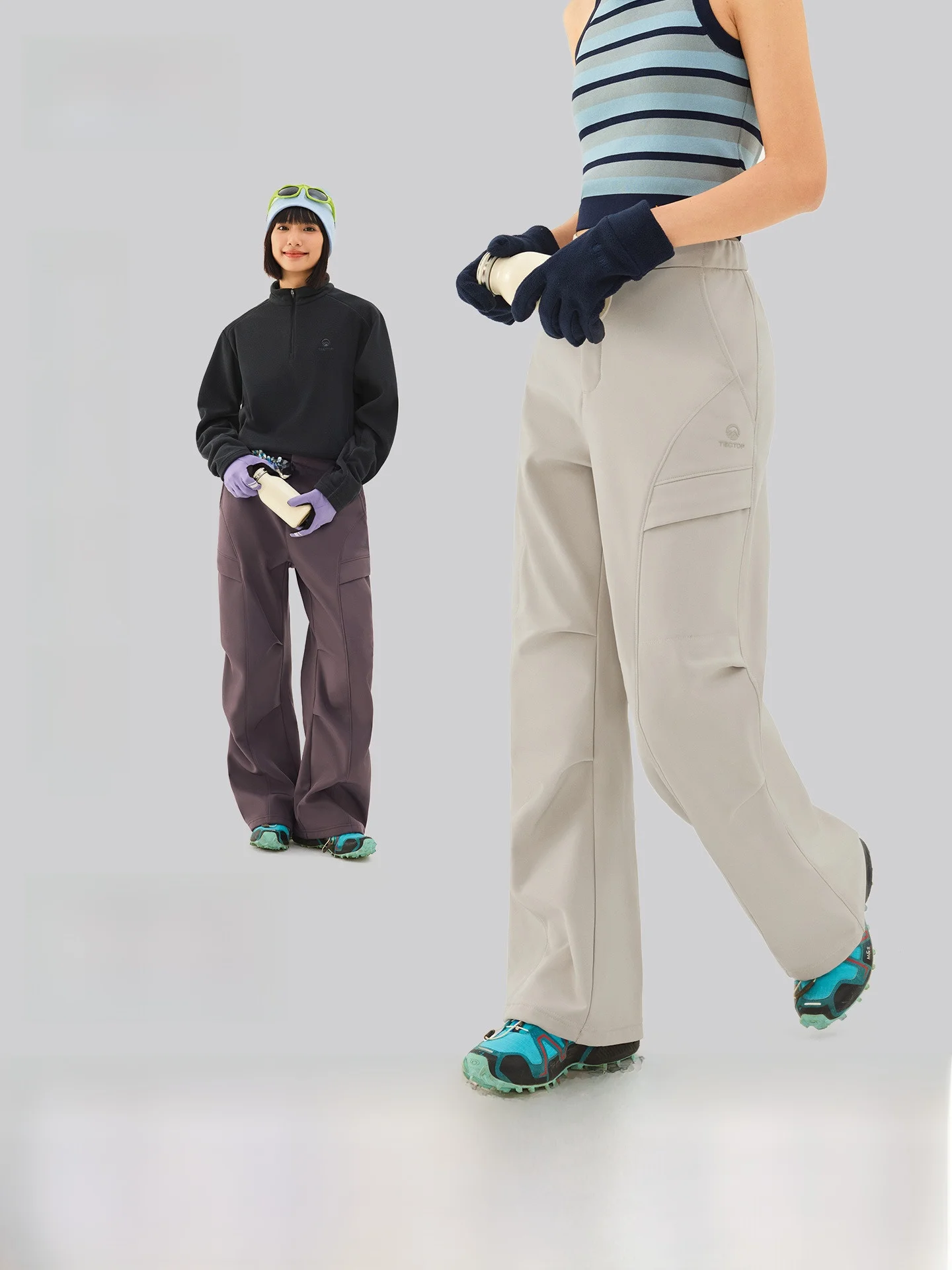 women's-outdoor-softell-pants-tectop-windproof-water-resistant-warm-hiking-mountain-climbing-workwear-fce-lined-trousers