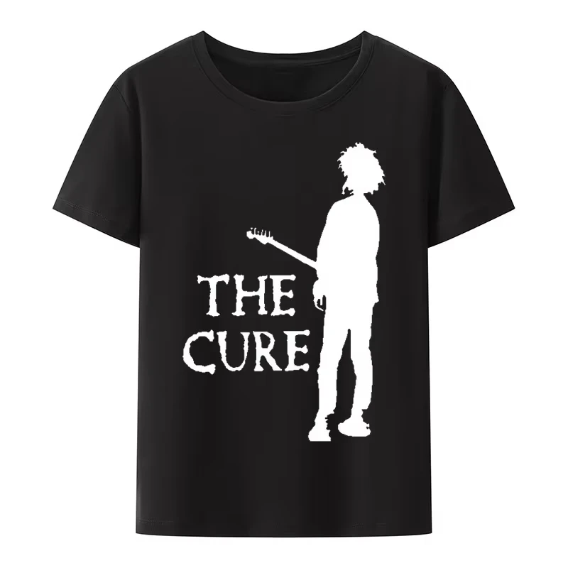 

Футболка THE CURE Rock Band Boys Don't Cry, летняя коллекция 2025, унисекс, памятная, премиум-класса, с коротким рукавом, повседневная