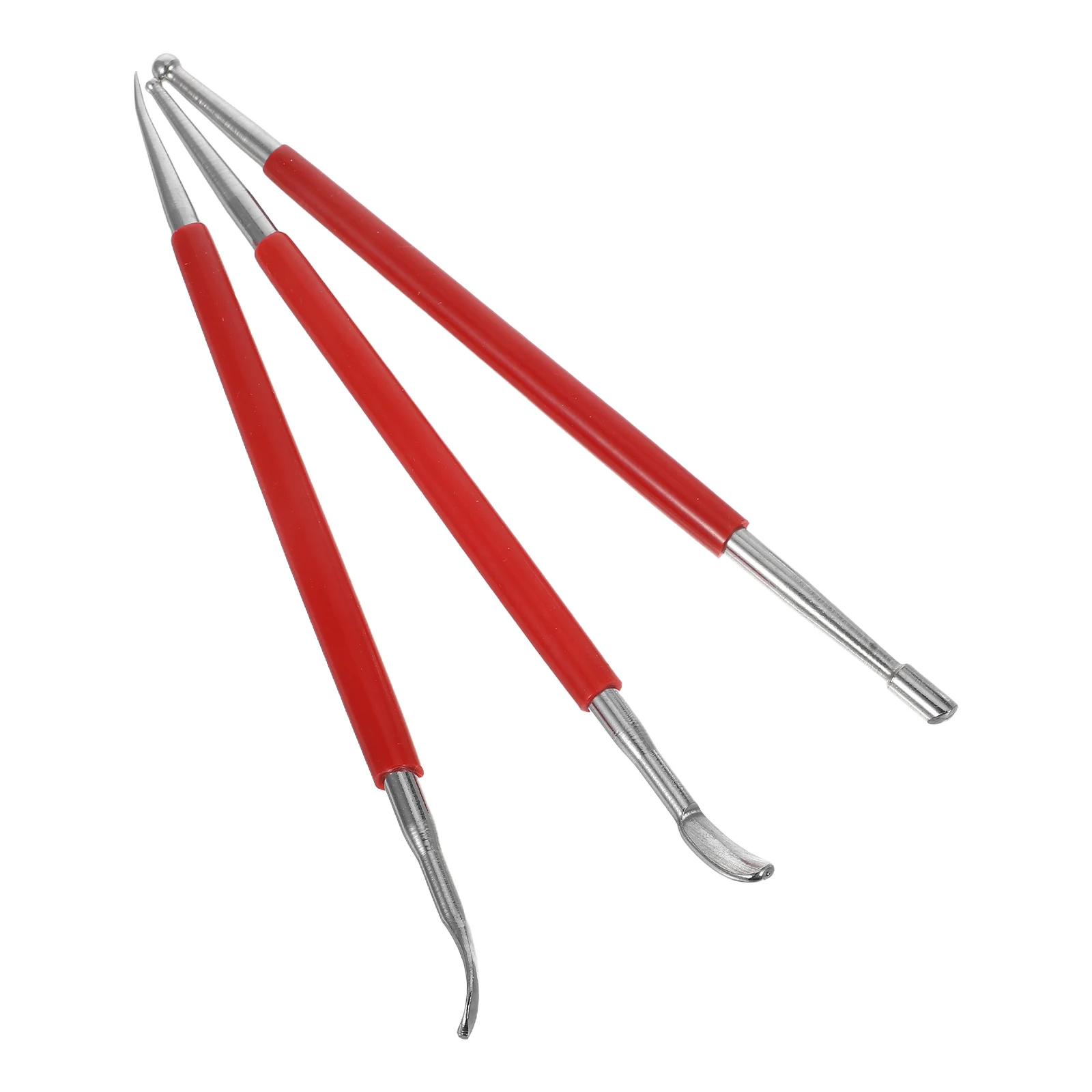 

3pcs Craft Pen Modeling Tool for Embossing Press Line Sculpting Clay Roller Splicing Splicing Pen DIY