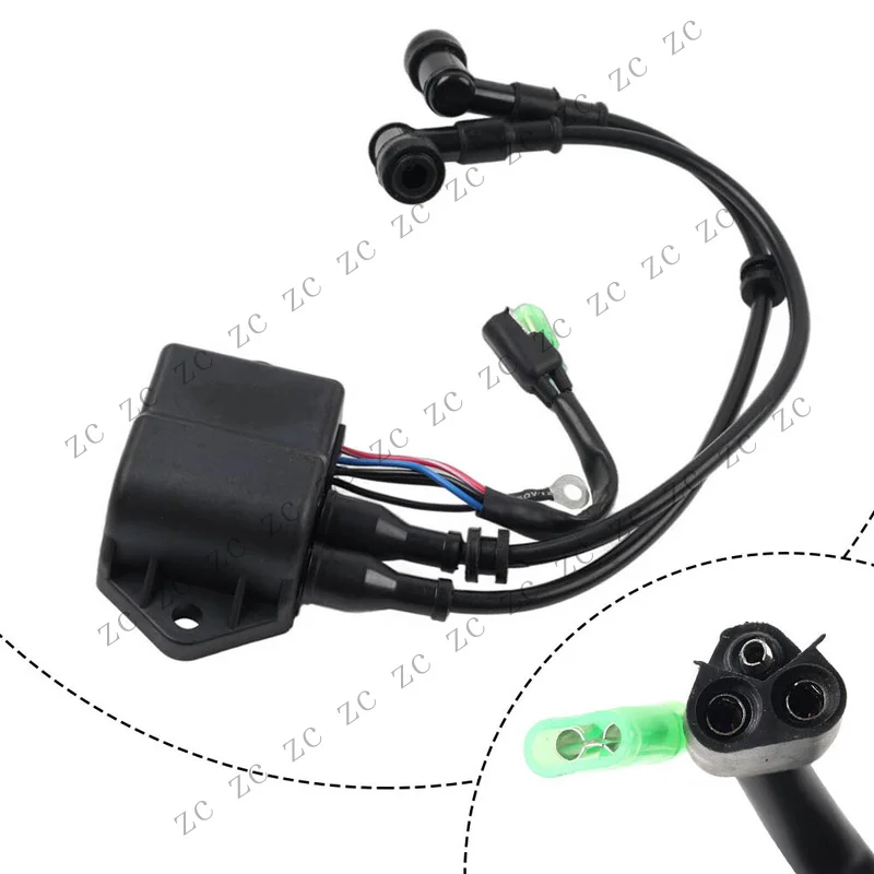 S+ Ignition Coil 32900-98101 32900-98100 For Suzuki Outboard 2 Stroke DT6 DT8 6/8HP