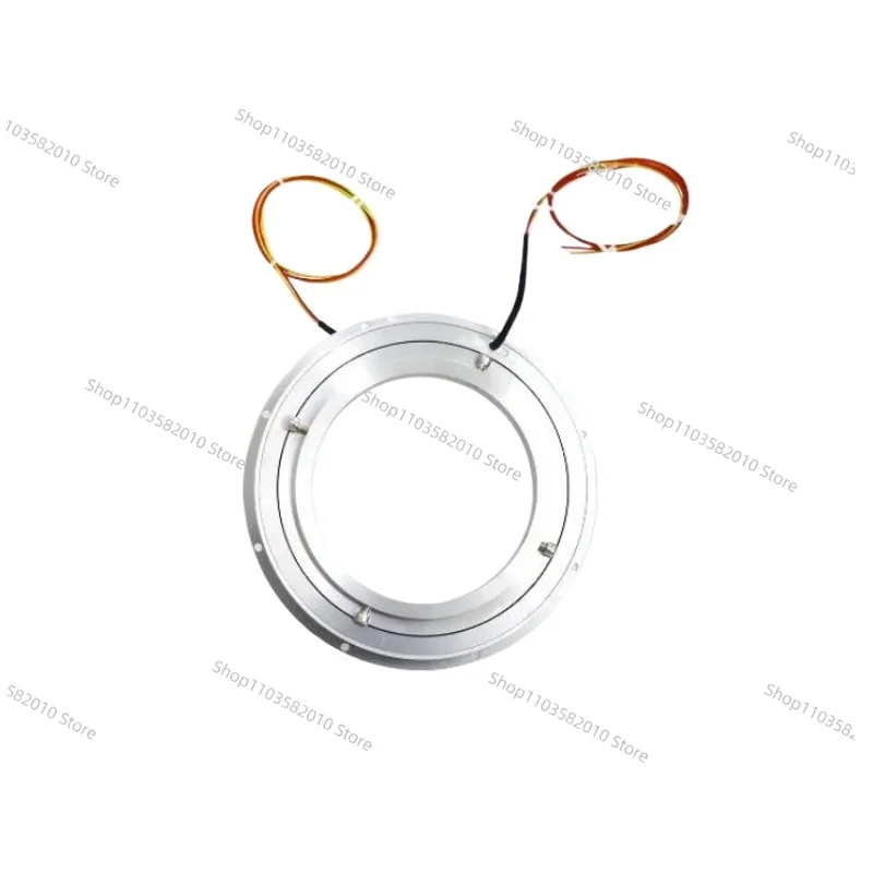 Used for Pancake Slip Rings ID 100mm 2 Channels 5A for Rotating Stage Through Hole Slip Ring