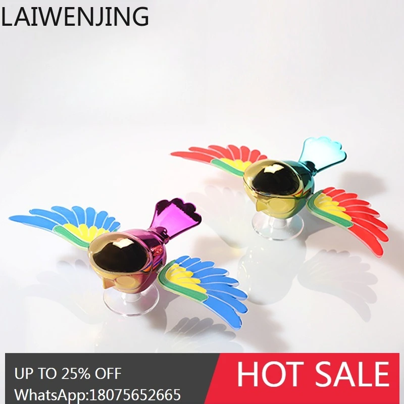 MJY 3D Stereo Decorative Car Rearview Mirror Wind Power Creative Decoration