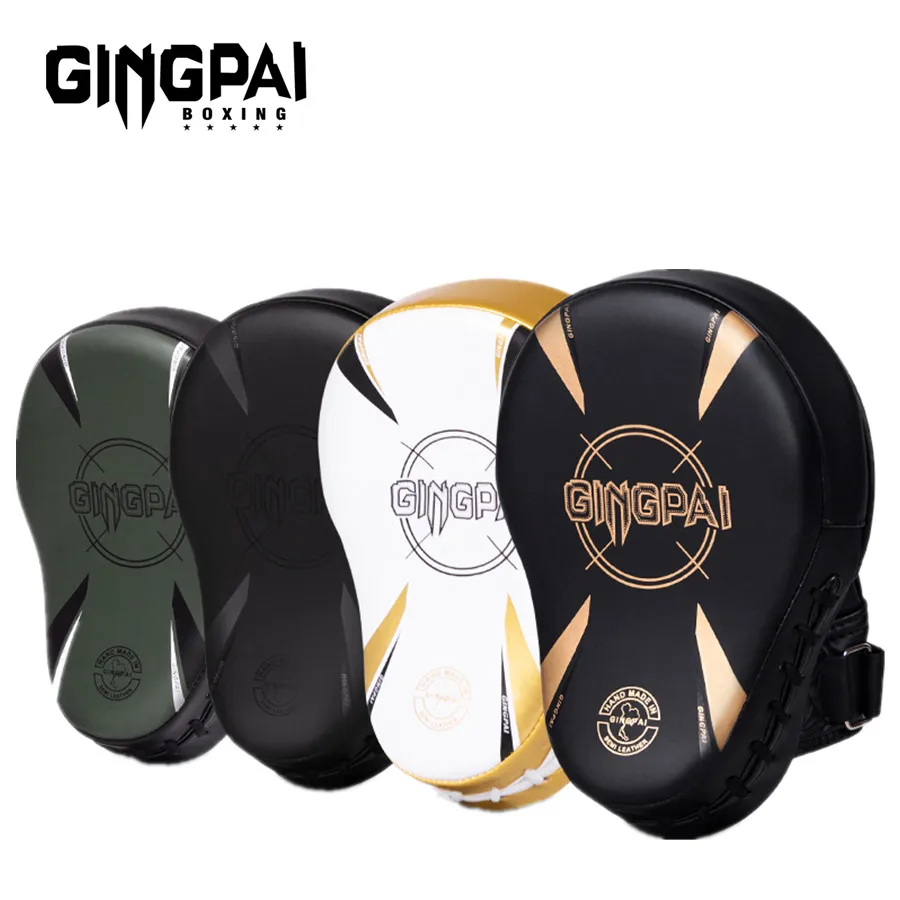 ボクシング用ハンドパッド,ファイブフィンガーパッド,タイのキックサンダトレーニング,厚い空手,1ユニット