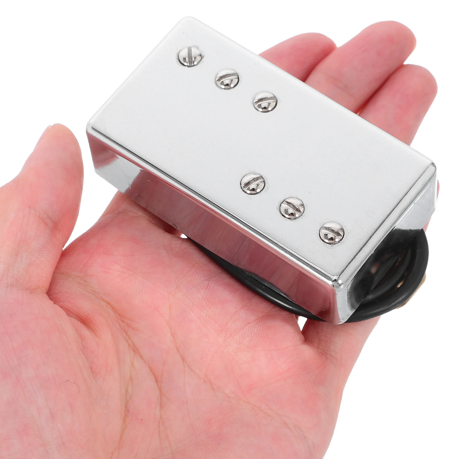 Pastillas de guitarra eléctrica, accesorio, puente, piezas de guitarra eléctrica de plástico y Metal