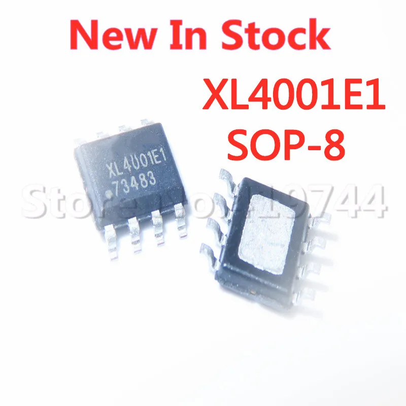 5PCS/LOT XL4001 XL4001E1 SOP-8 DC step-down conversion chip SMD SOP8 In Stock NEW original IC