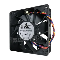 The Original Delta 14cm 140MM 14038 PWM FAN 360CMF 12V 9A PFC1412HE Server Case Big Power Cooling Fan With 4Wires 6Wires
