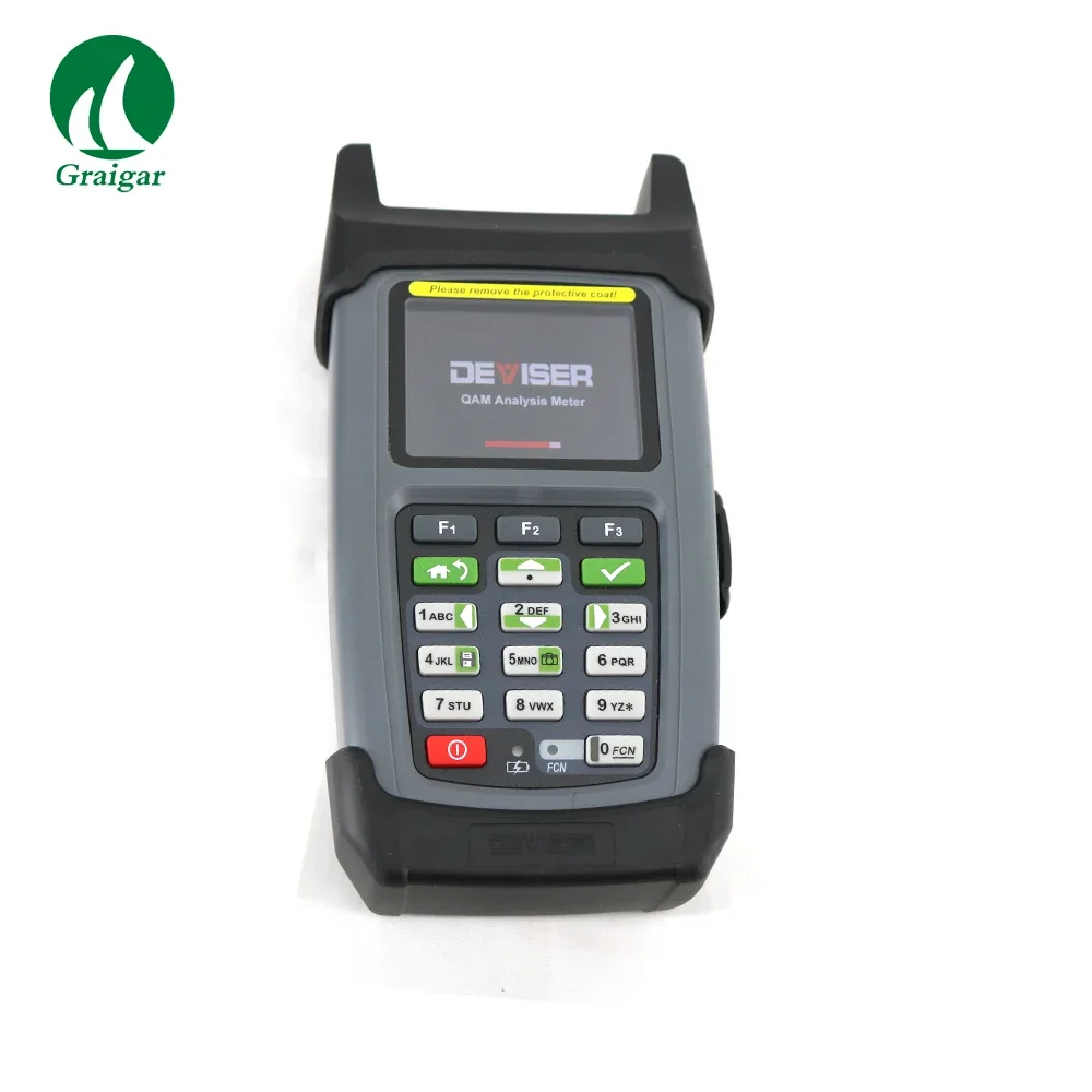 Deviser DS2460Q Digital Multi-functional QAM Analysis Meter Spectrum Analyzer Analog Signals CATV Cable Network Tool