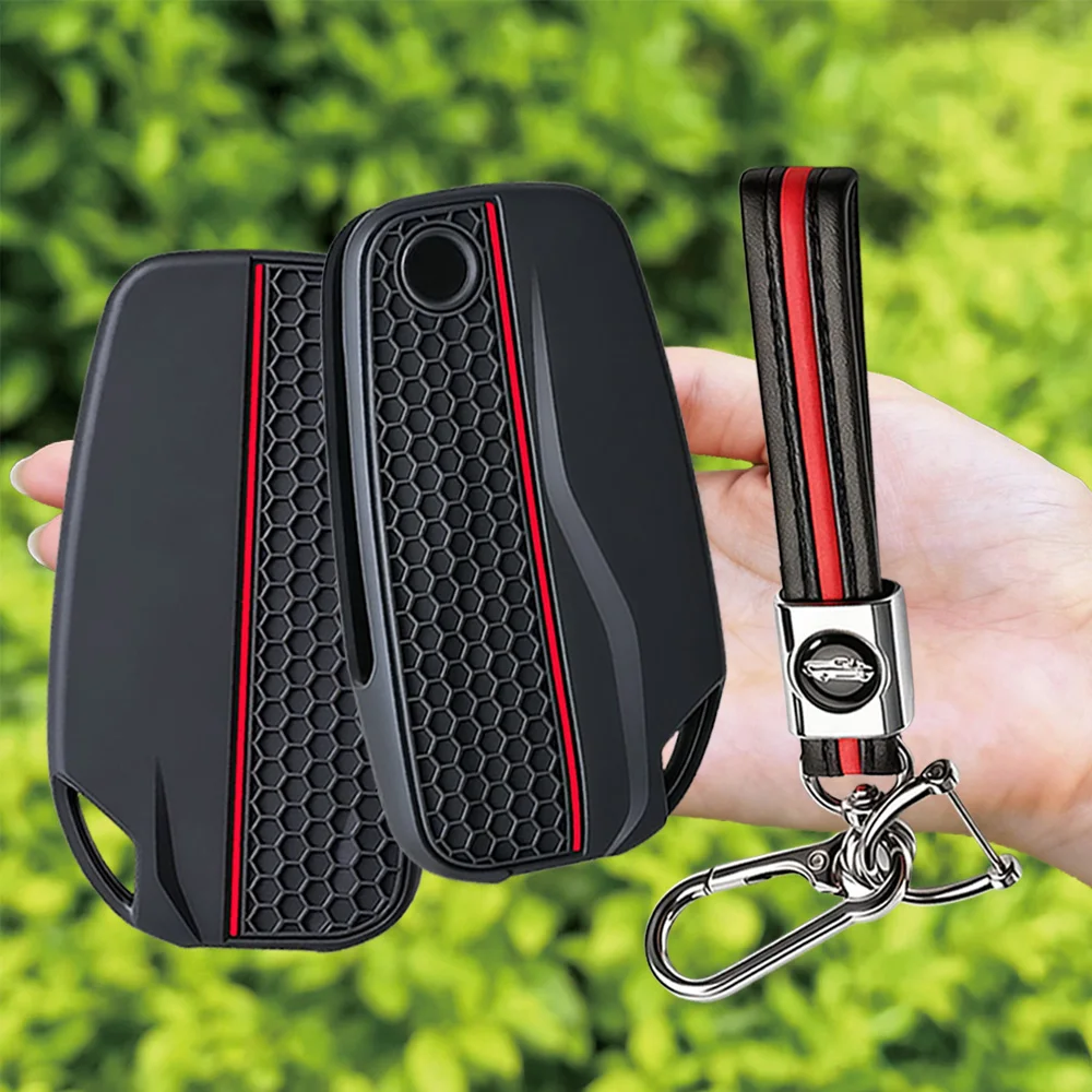Hot Sale Motorcycle Silicone Car Key Cover Bag Shell Case Keychain Protector for DUCATI Diavel XDiavel 1260S DX 1260 S 2020-2024