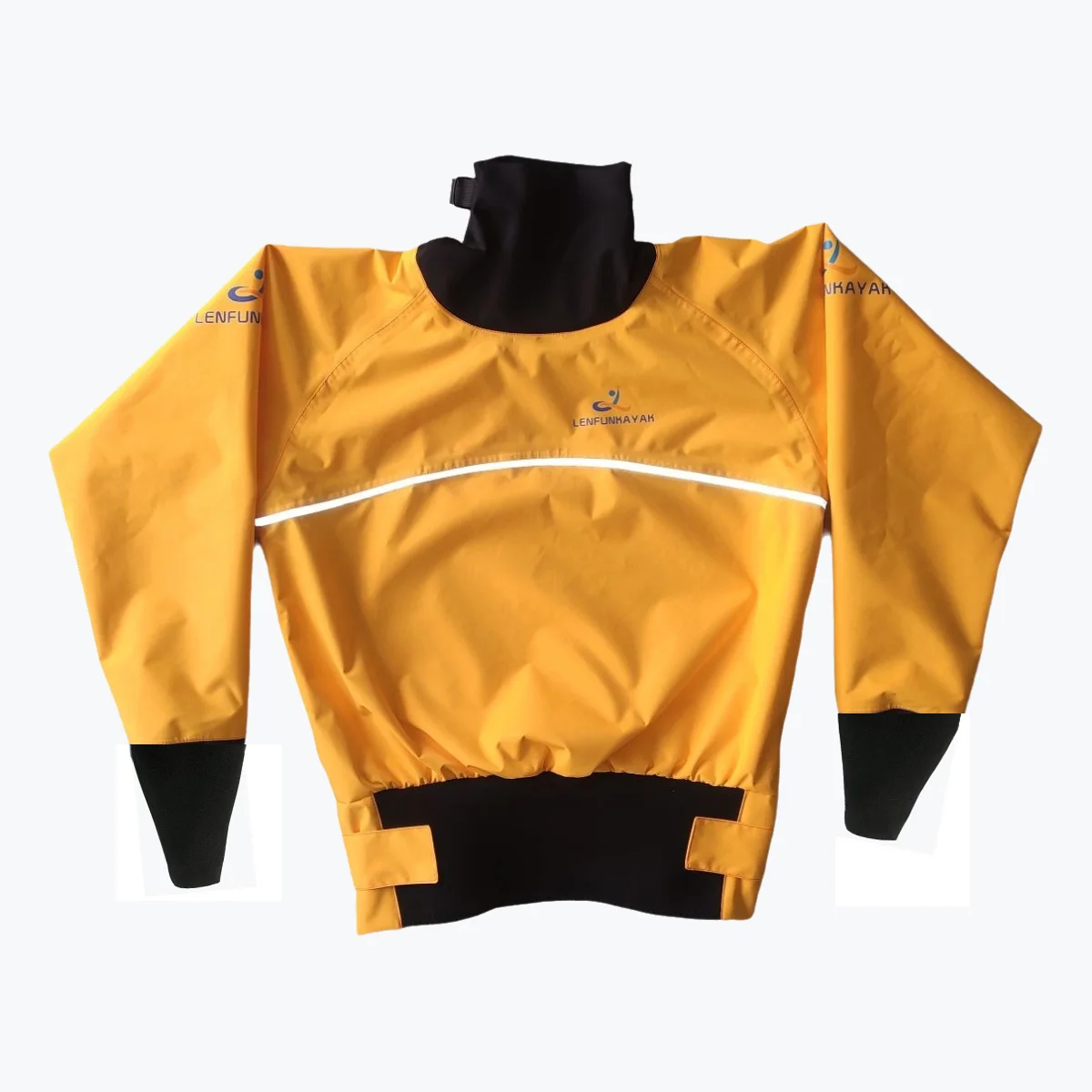 UNISEX LENFUN waterproof jacket neoprene gasket kayak cags,spray jacket dry top,sailing tops,paddle  rafting canoeing jacket