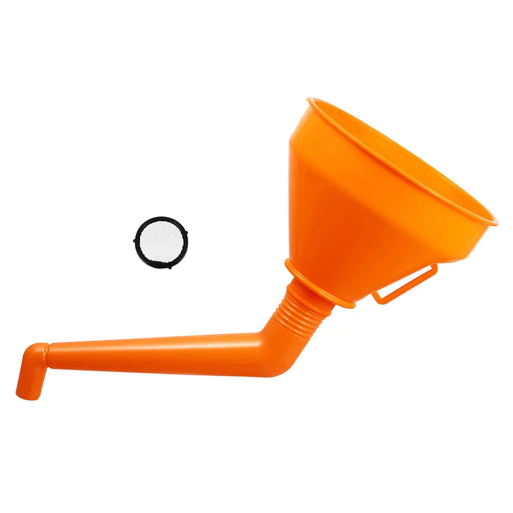 

1pcs Thickened Funnel Large Capacity for Car Motorcycle Fuel Generator Oil Funnel Plastic Automotive Tools