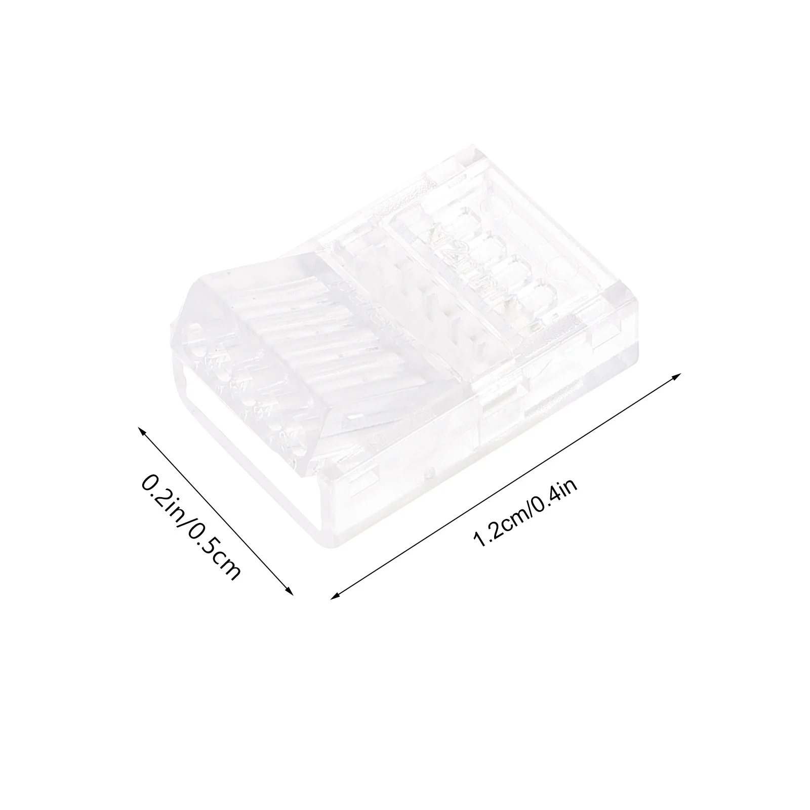 

1Set LED Connector for Stripe Light 12Mm Solderless 5 Pin Connectors Kit with Tinned Copper Stable Performance