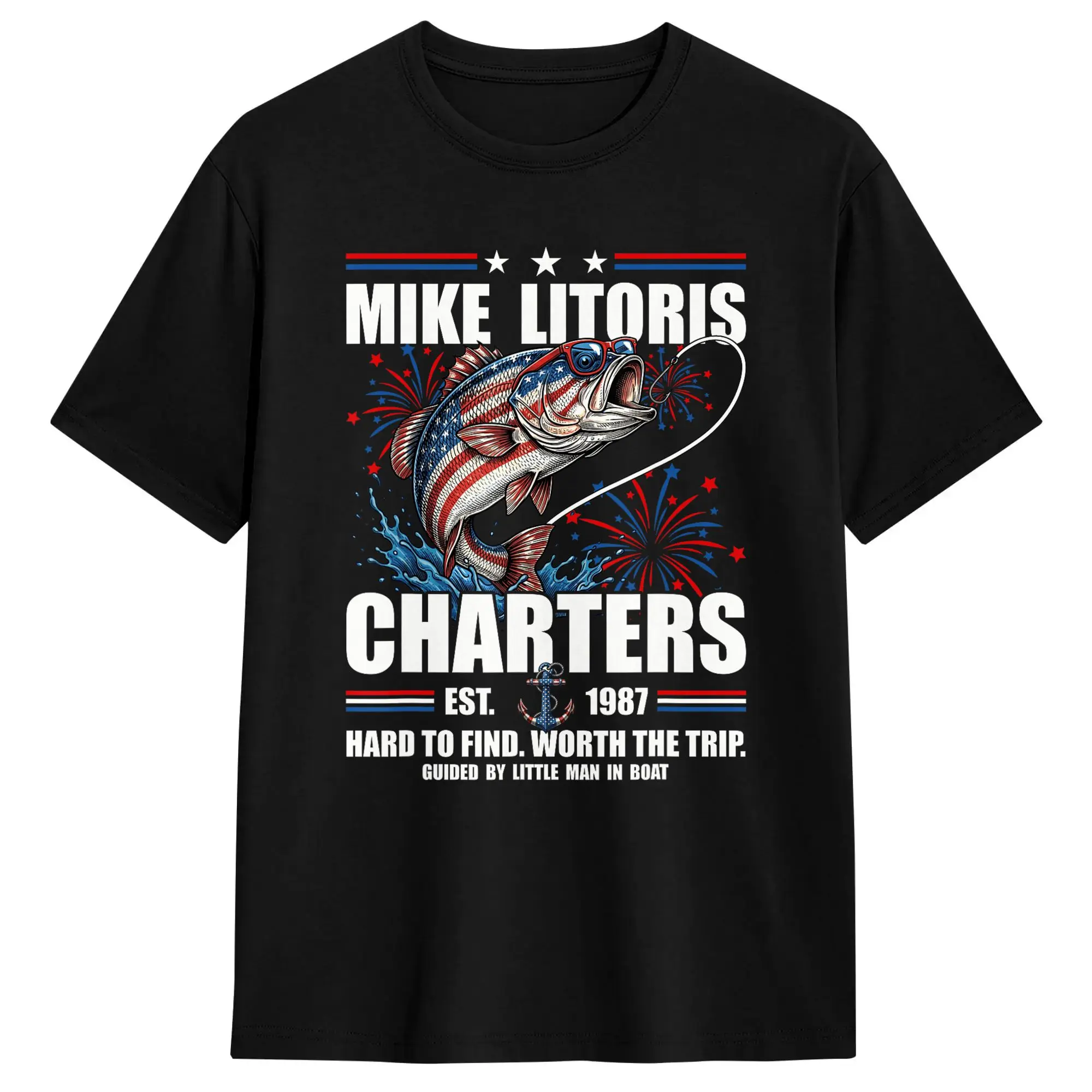 Mike Litoris Funny Adult Humor Innuendo Joke T Shirt Summer  Classic T Shirts Cotton Trending Tshirt For Men Custom Logo Tops
