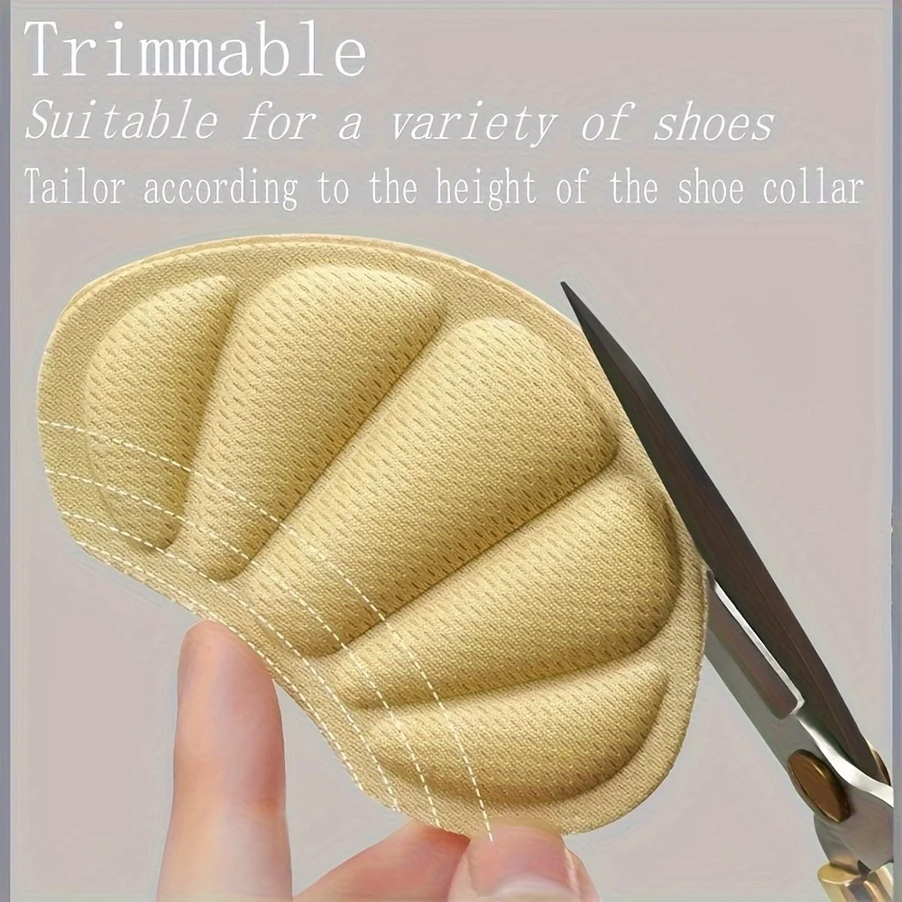 Heel Pads Lightweight for Sport Shoes Adjustable Cute Size Back Sticker Antiwear Feet Soft Pad Relief Anti-wear Cushions