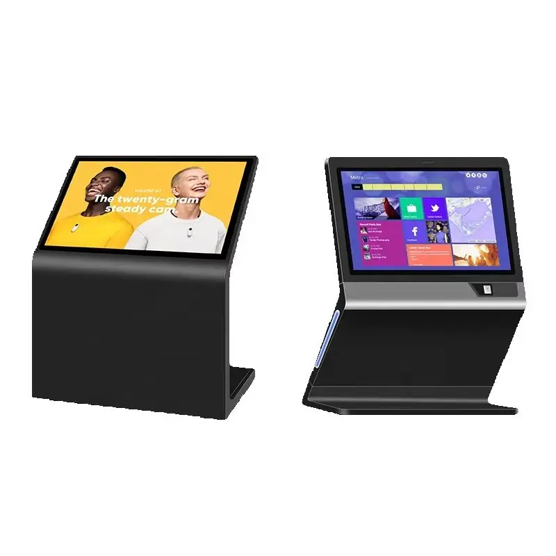 Self Service Order Touch Screen Payment Kiosk Financial Equipment Self Pay Machine QR Barcode Scanner Terminal