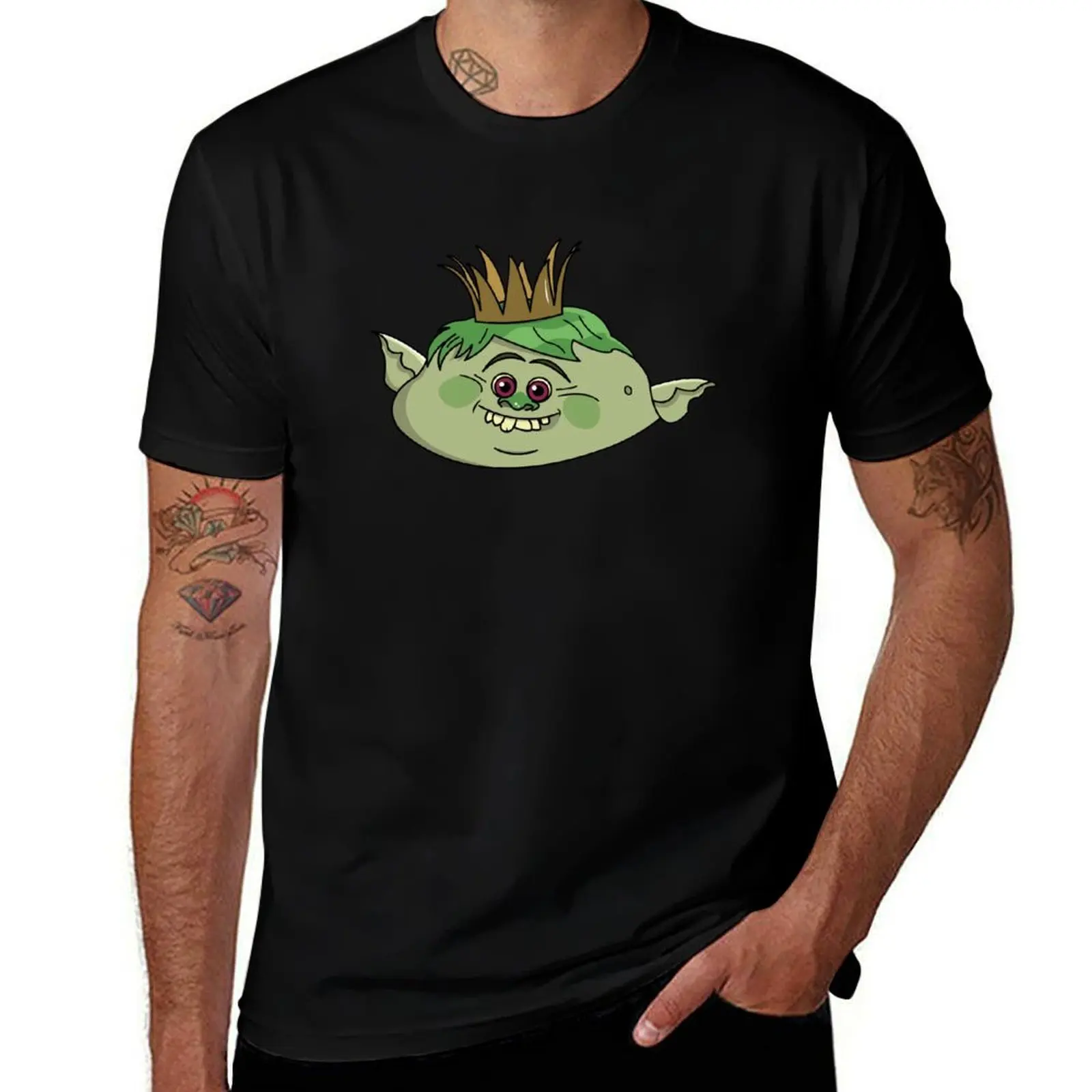 King Gristle Jr. - Trolls T-Shirt Labor Work Casual T-Shirt