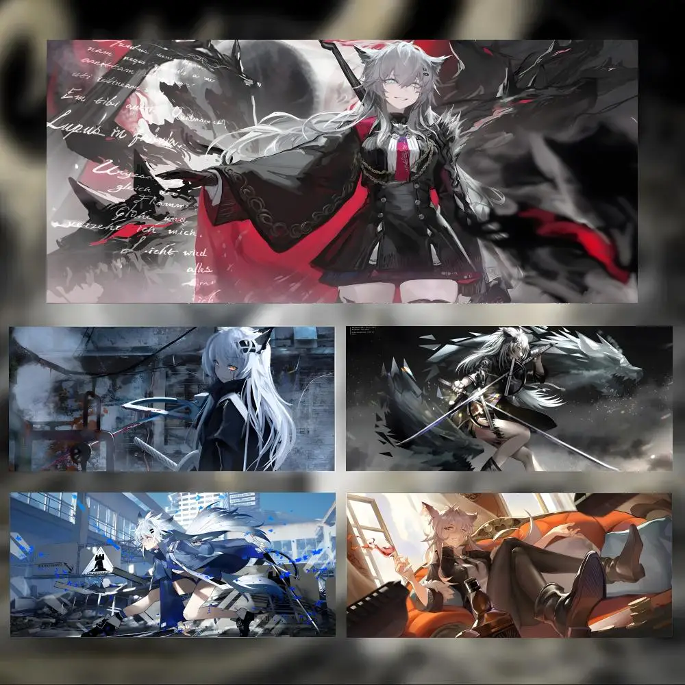 

game tactical A-Arknights Mouse Pad Large Thick Desk Pad Stitched Edges Gaming Mouse Mat for PC