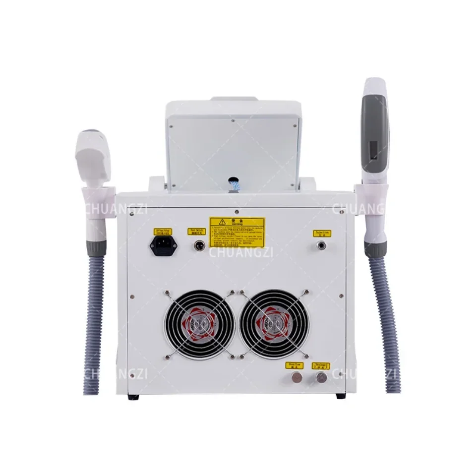 2 in 1 IPL / OPT / Elight ND-YAG Laser Tattoo Removal Painless Permanent Hair Removal Beauty Machine Restore silky smooth skin