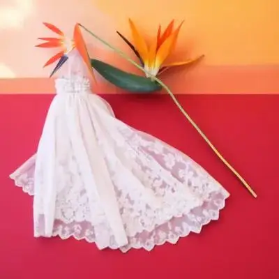 

1pc Artificial Paradise Bird Orange Simulation For Home Wedding Decor Fake Flower Indoor Outdoor Use Lifelike Plastic Flower