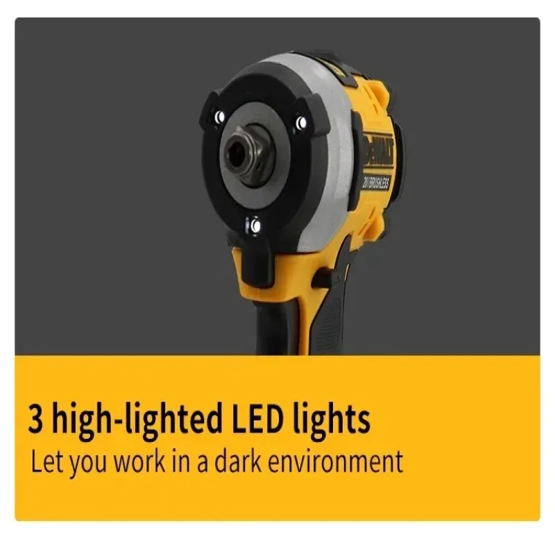 DEWALT DCF922 مفتاح ربط لاسلكي قابل لإعادة الشحن عزم دوران عالي 406Nm (عكسي) 1/2 "2500 PRM أدوات طاقة البطارية العالمية 20 فولت #3