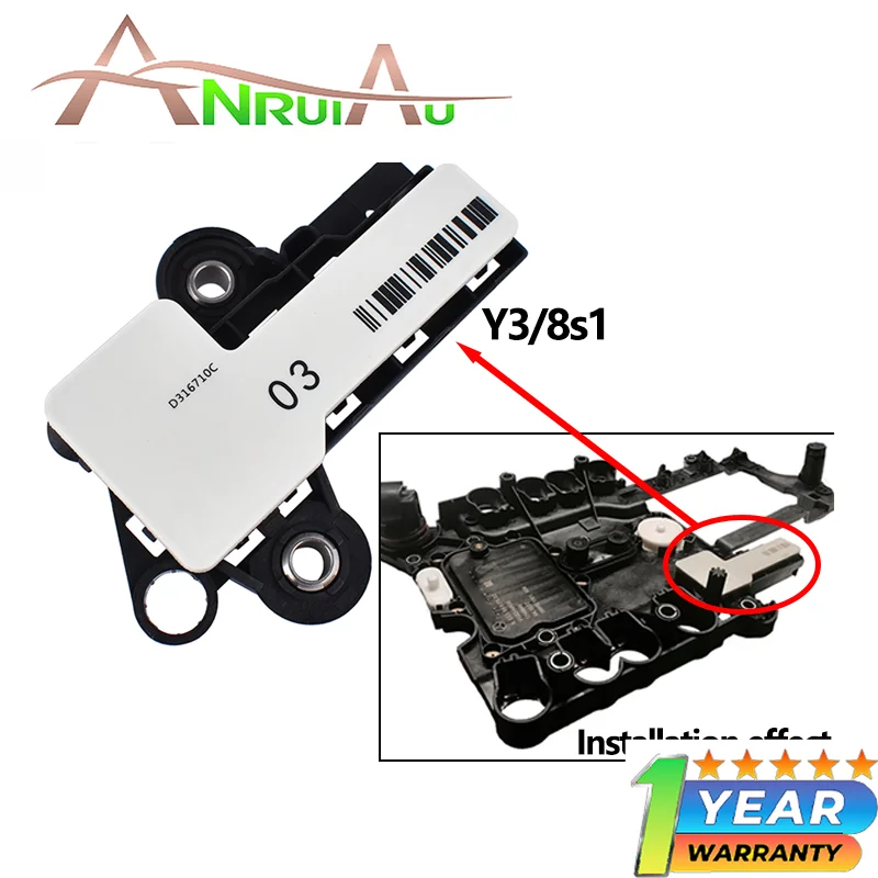 Y3/8S1 Gear Position Switch Sensor for Mercedes ML350 S550 CLK550 GLK250 2006-2015 0002702600