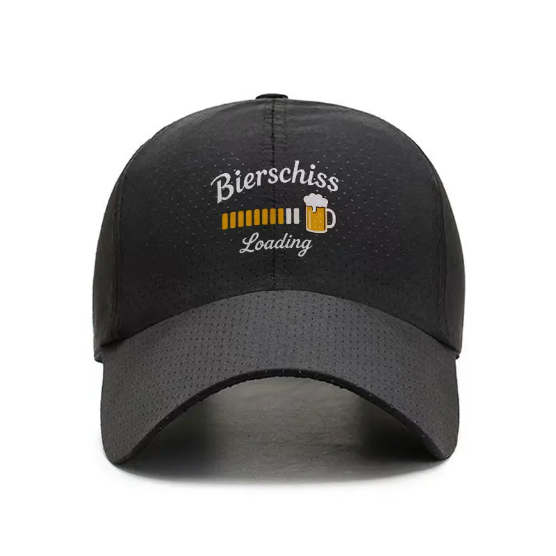 Beer Loading Progress Bar Quick Dry Baseball Cap for Parties Travel and Outdoor Activities