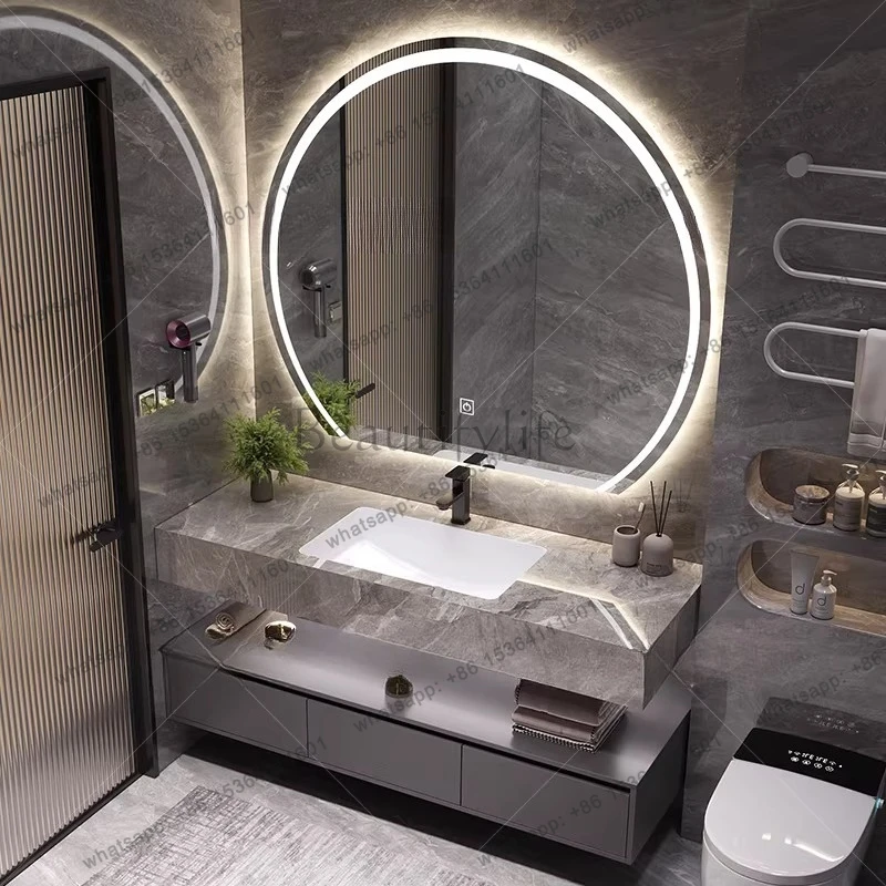 

Light Luxury Bathroom Cabinet Toilet Dressers Modern Makeup Sink Bathroom Cabinet Storage Organizer Vestidores Trendy Furniture