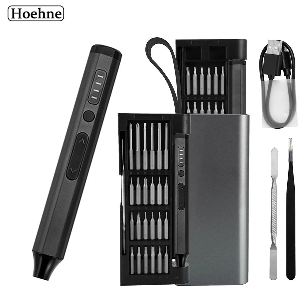

53 IN 1 Precision Screwdriver Set USB Rechargeable Repair Tool for Phone Glass Watch Toys Computer Laptop Appliance Power Driver