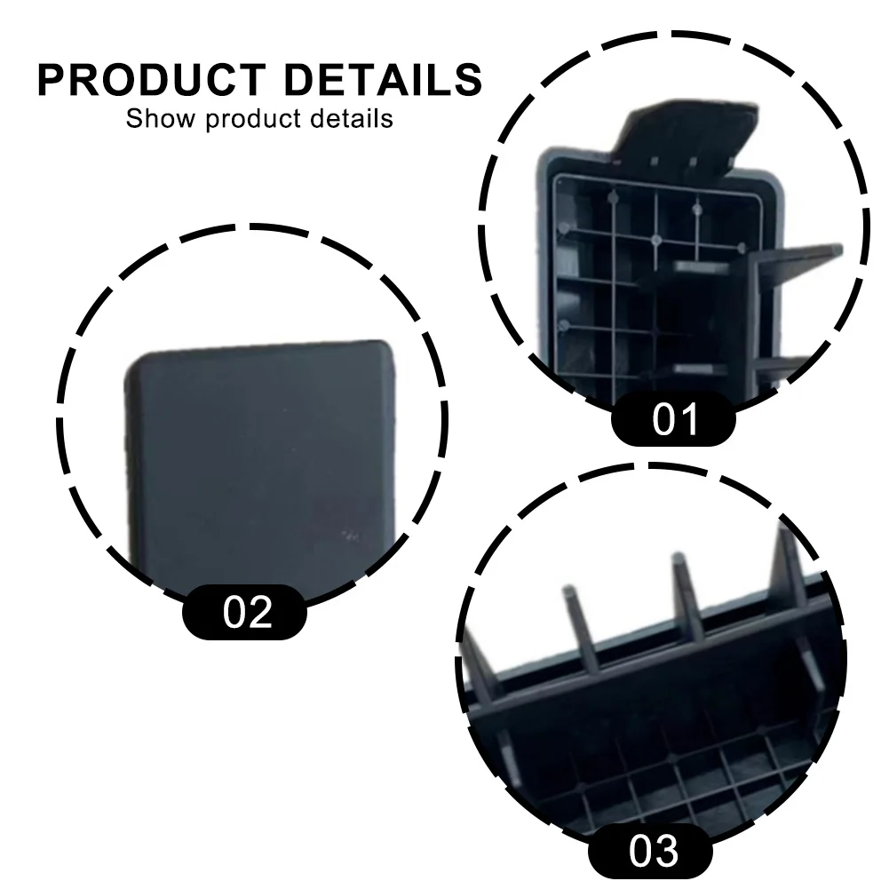 Car Maintenance Air Filter Cover Automotive Air Filter Cover Accessory Engine Cover ABS Construction Wear Resistant