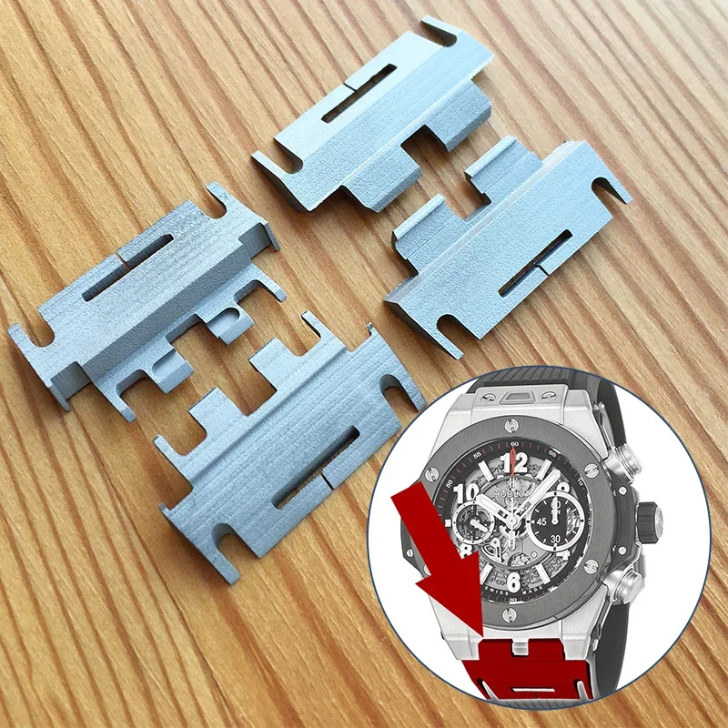 

strap metallic inserts inside for Hublot Big Bang UNICO 42/45mm automatic watch