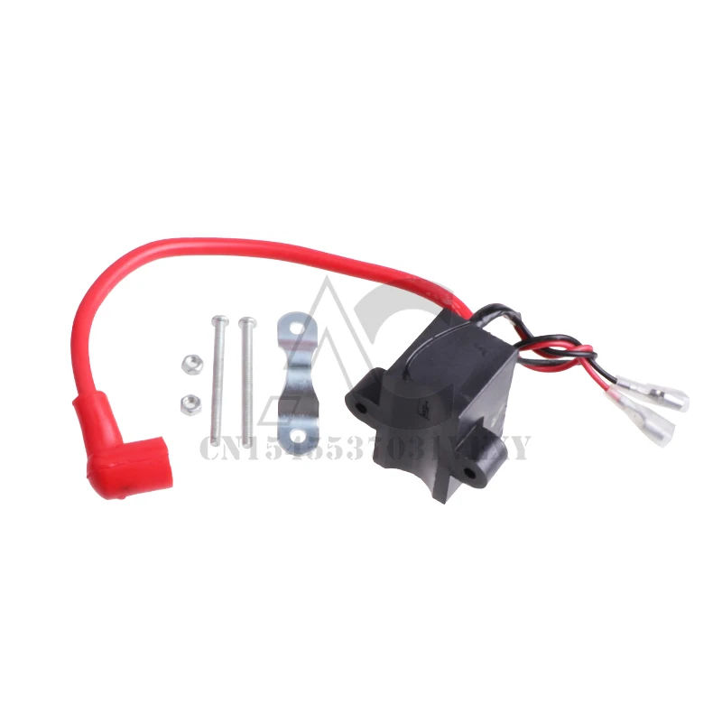 High Performance CDI Ignition Coil Replacement for 49cc - 50cc 60cc 66cc 80cc 2-stroke Engine Motor Motorized Bicycle Bike With