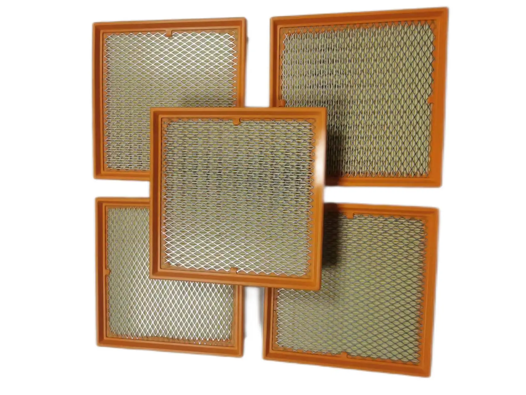 Filtre de climatisation amélioré pour camion Volvo, 152, OEM 8143691, 20489245, 21758906, 8144430, 8143692, 5021107651, 5 pièces