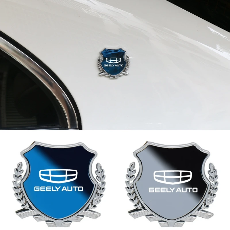 

Metal Car Trunk Window Side Emblem Badge Decal Sticker For Geely Atlas Pro Boyue Tugella Azkarra FY11 Emgrand GS X6 SUV EC7