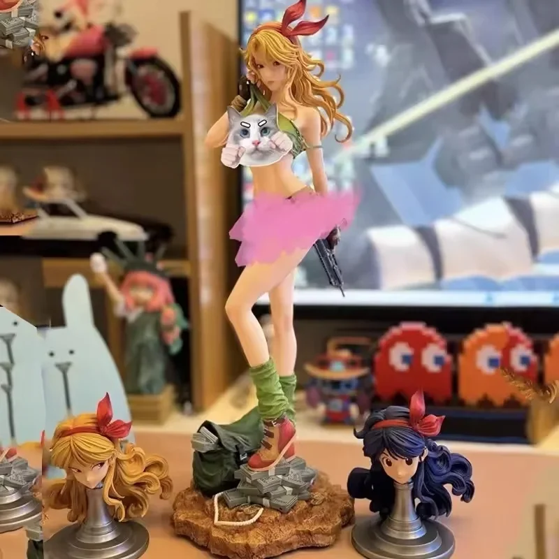 

Милая Красота Dragon Ball Обед Аниме Ранчи Фигурка Три Головки Запуск Статуя Куклы Украшение Стола Модель Автомобиля Игрушки Детские Подарки