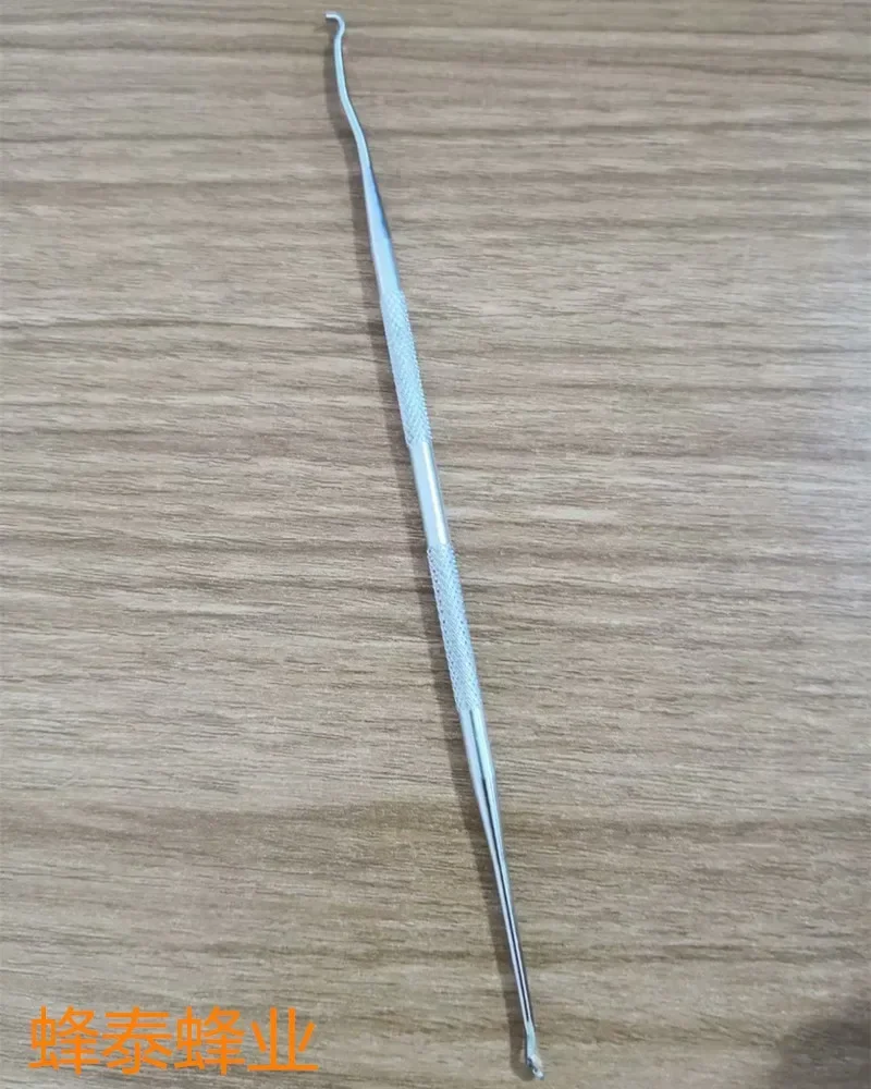 A Stainless Steel Double Headed Insect Transfer Needles, European Style, Dual Purpose, Beekeeping Equipment, 10
