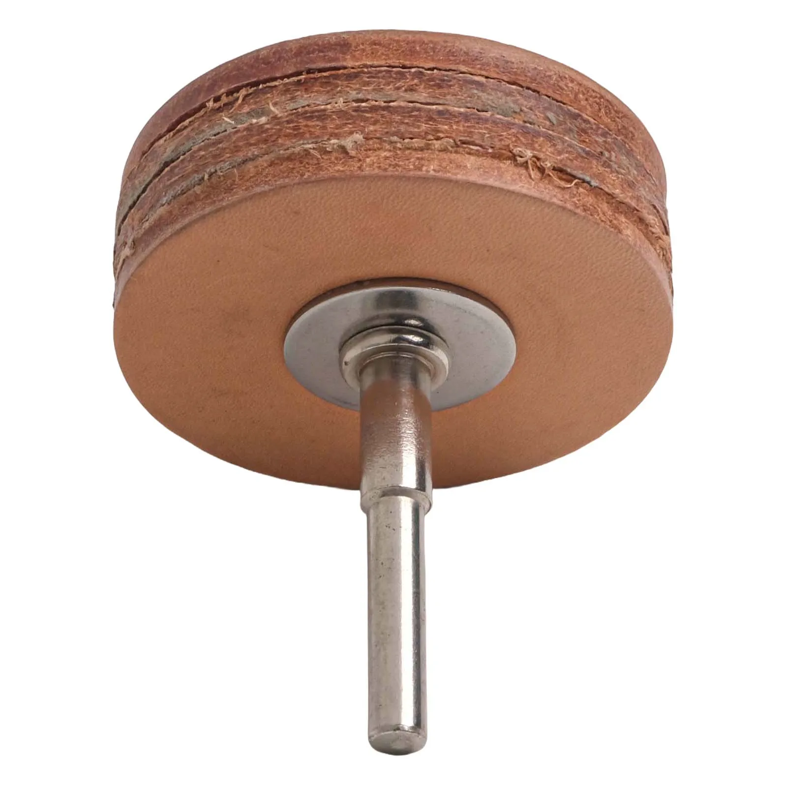 Buffing Wheel 5mm Shank Cowhides Polishing Wheel Leather Grinding Head Abrasive Tool Polishing Tool Rotary Tool Accessories