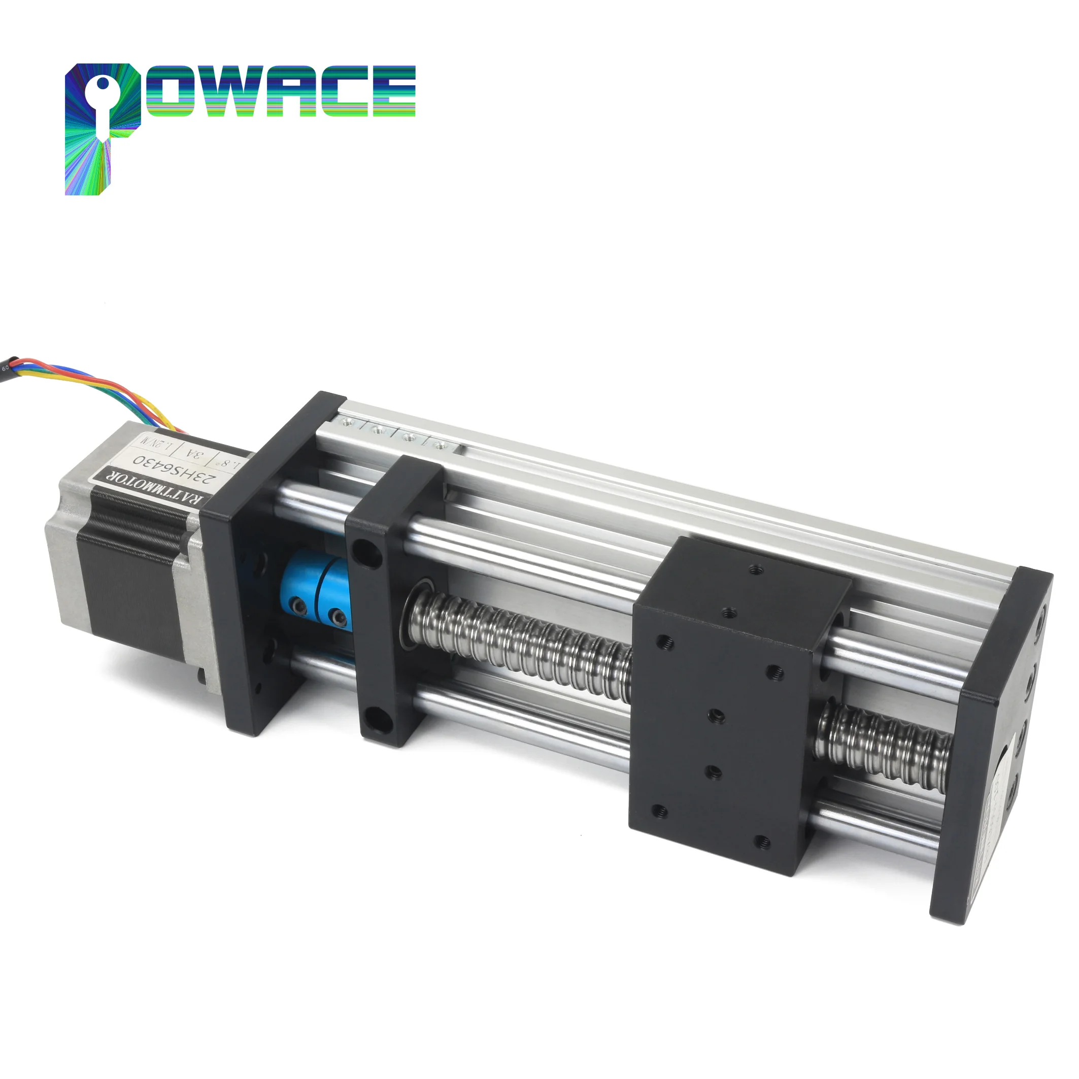 EBX1605J CNC جزء الخطي دليل السكك الحديدية المحرك SFU1605 الكرة اللولبية وحدة الحركة + Nema23 محرك متدرج