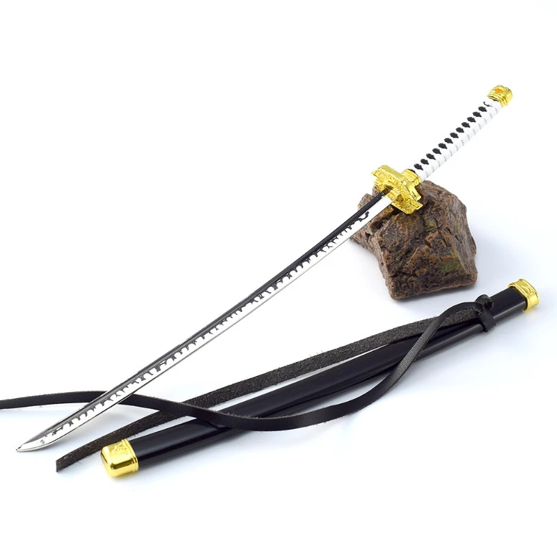 26 cm/10,24 pollici Diavolo Mays Gioco Periferico Virgil Yamato Arma Modello In Metallo Artigianato Figurine Ornamento Collezione Desktop Display