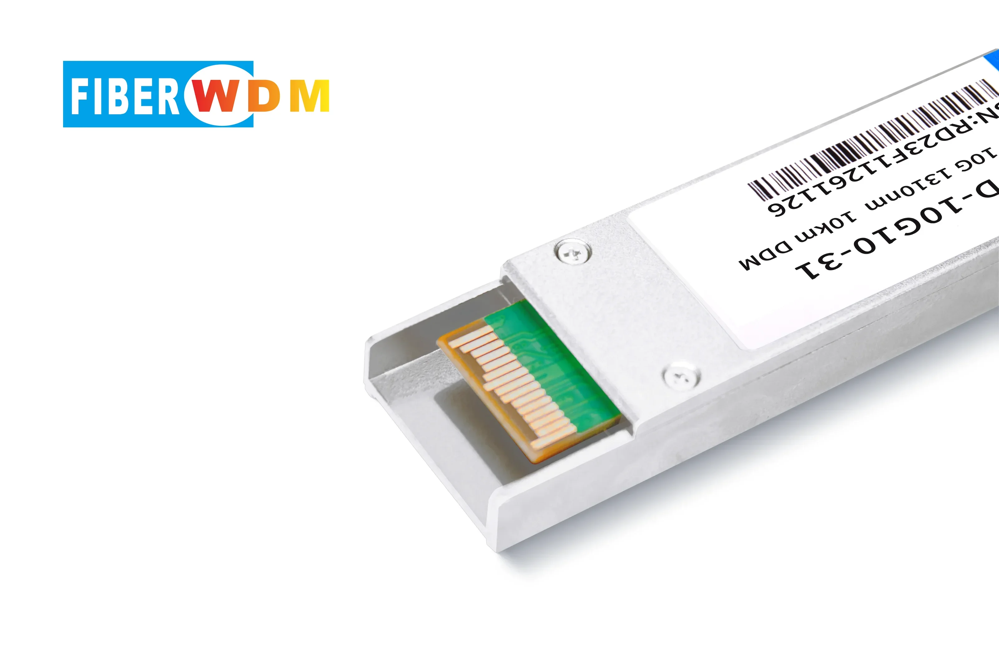 FIBERWDM XFP 10G 1310nm 10km Transceiver Module 10G Optical Module DDM Duplex LC Connector Compliant with XFP MSA