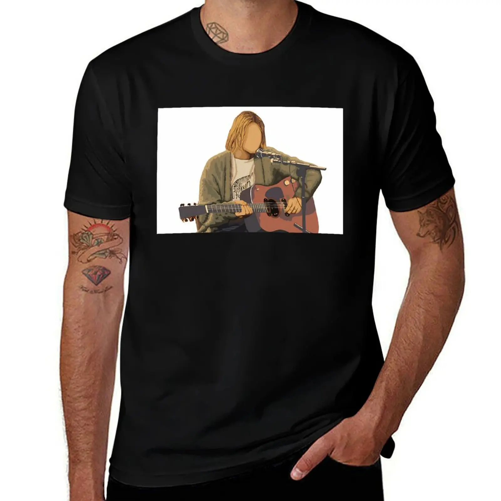 

Kurt Cobain T-Shirt sweat valentines clothes designer shirts Louboutins clothing for men